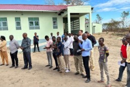 Cap Anamur hilft beim Wiederaufbau in Mosambik. Durch die bewaffneten Konflikte im Norden des Landes wurden viele Krankenhäuser zerstört.