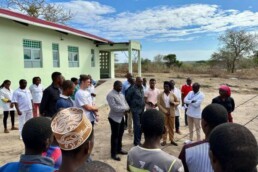 Wiedereröffnung des dritten Gesundheitsposten in Mosambik