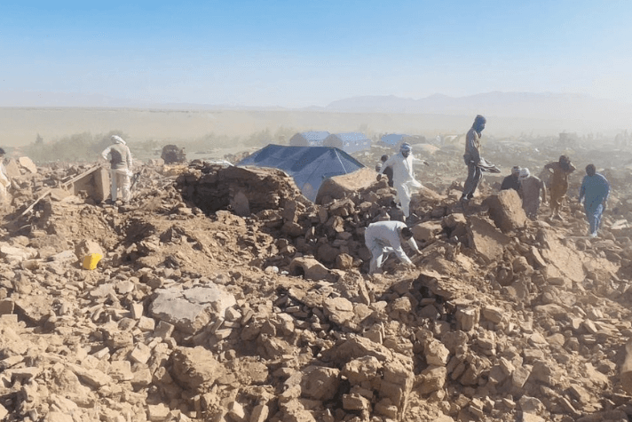 Cap Anamur leistete medizinische Nothilfe für die Erdbebenopfer in Afghanistan