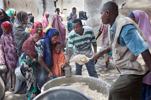 Cap Anamur unterstützt die Bevölkerung in den Projektländern bei der Bekämpfung von Mangelernährung