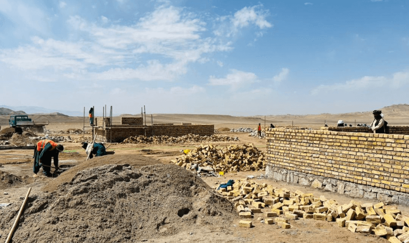 Nach dem schweren Erdbeben im Oktober 2023 in Afghanistan leistet Cap Anamur für die betroffenen Region Wiederaufbauhilfe