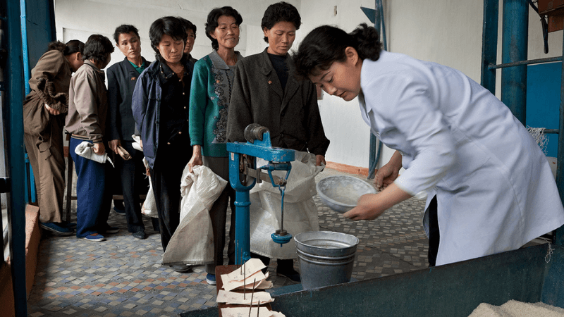 Cap Anamur hat von 2011 - 2016 in Nordkorea Nothilfe geleistet und dringend benötigte Lebensmittel geliefert.